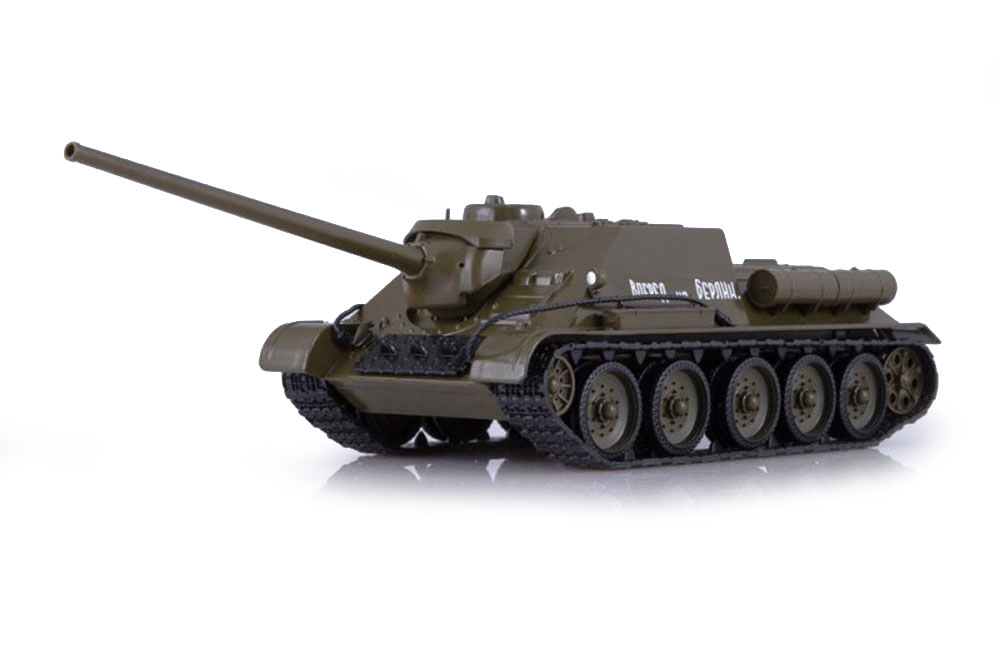 

Модель коллекционная MODIMIO Танк СУ-100 (наши танки #4), Зеленый