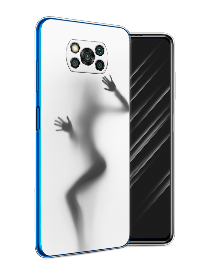 

Чехол Awog на Poco X3/X3 Pro "Девушка в душе", Разноцветный, 39250-7