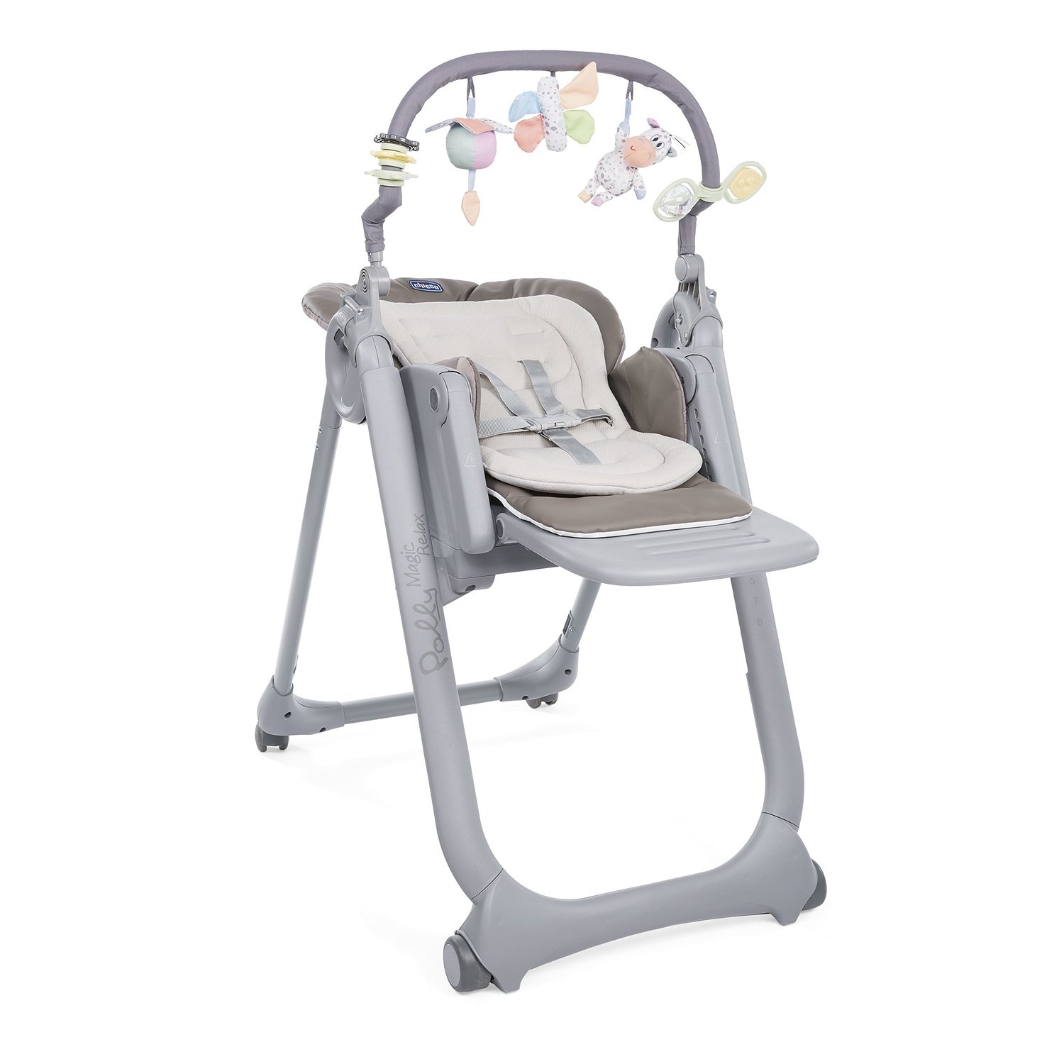 Стульчик для кормления Chicco Polly Magic Relax Cocoa стульчик для кормления chicco polly magic relax