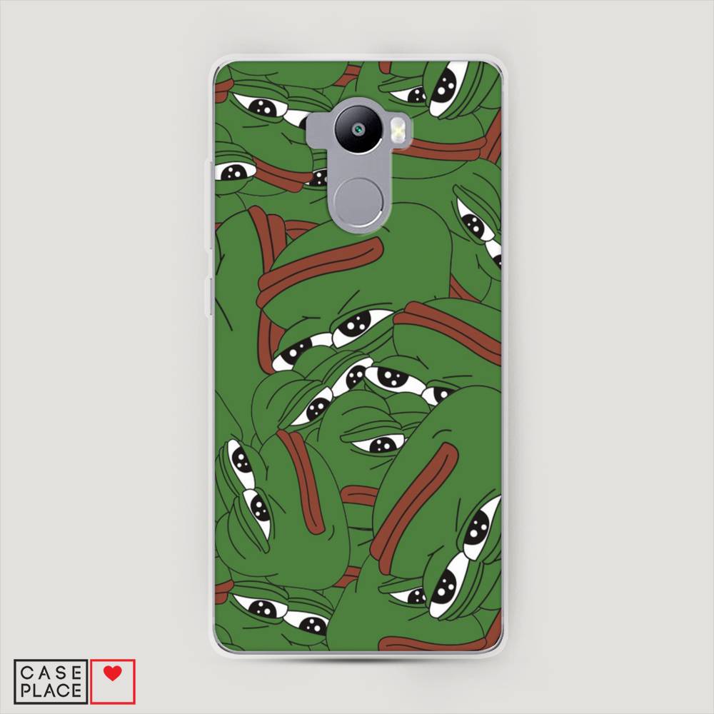 

Пластиковый чехол "Печальный frog" на Xiaomi Redmi 4