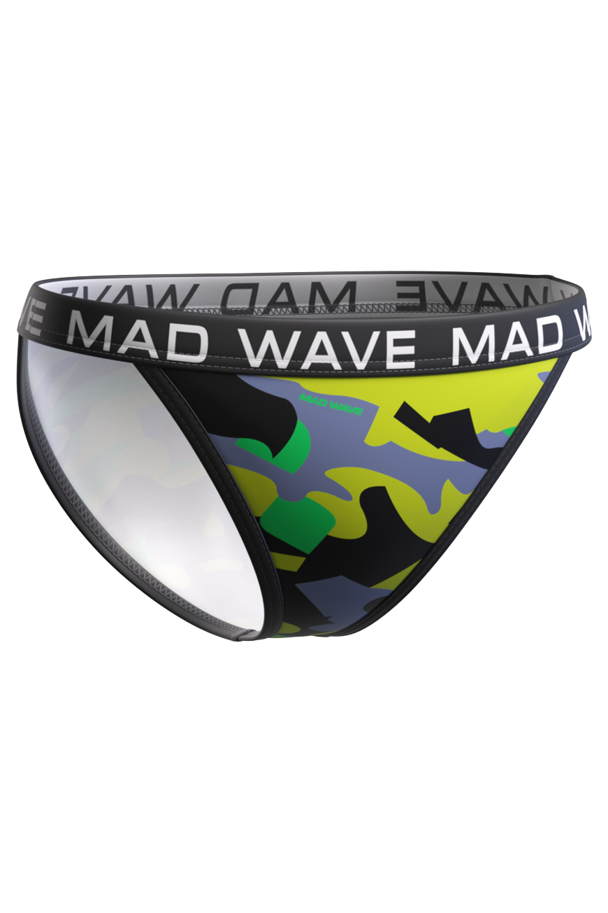 

Плавки женские Mad Wave M1460357N2W желтые XL, Желтый, M1460357N2W