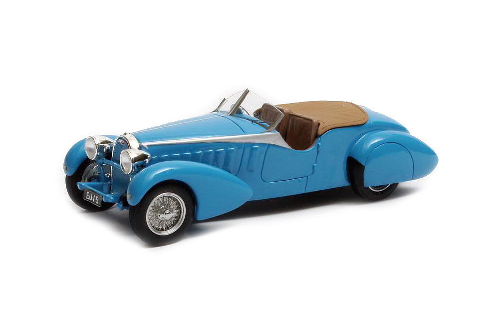 Модель коллекционная MATRIX Bugatti type 57 tt tourer therese by bertelli #57316 1935 blue