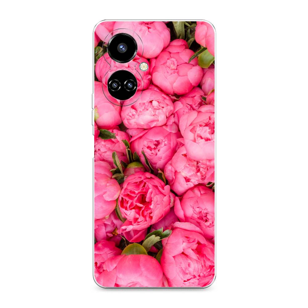 

Силиконовый чехол "Прекрасные пионы" на Tecno Camon 19 Pro 4G, Разноцветный, 302250-8