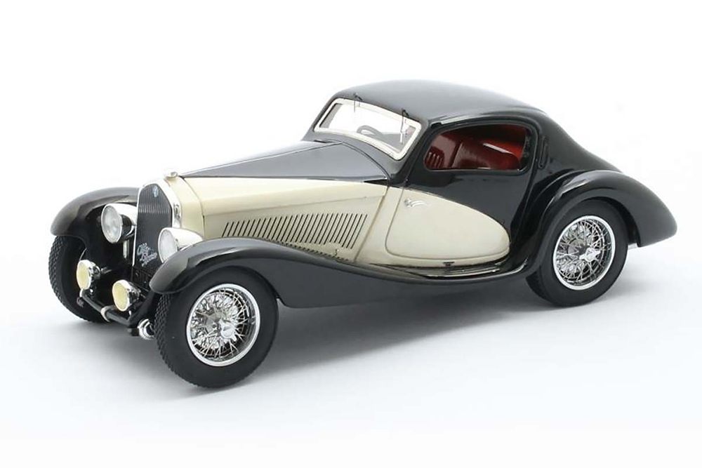 Модель коллекционная MATRIX Alfa romeo 6C 1750 gs figoni coupe 1933 black/white