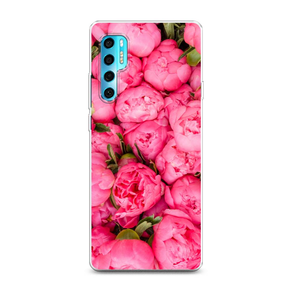 

Силиконовый чехол "Прекрасные пионы" на TCL 20 Pro 5G, 290850-8