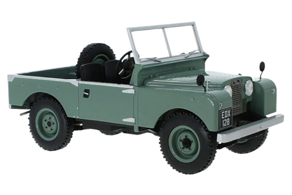 Модель коллекционная MCG Land rover series i 88 1957 light green