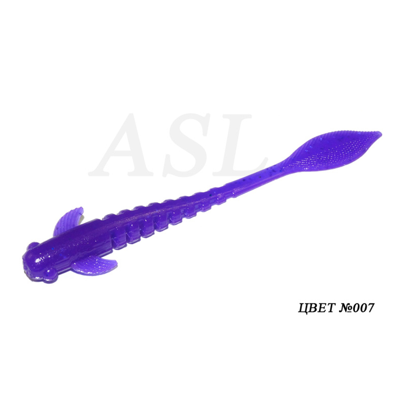

Силиконовая приманка ASL Вьюн цв. 007 L-5см 10шт/уп, Вьюн