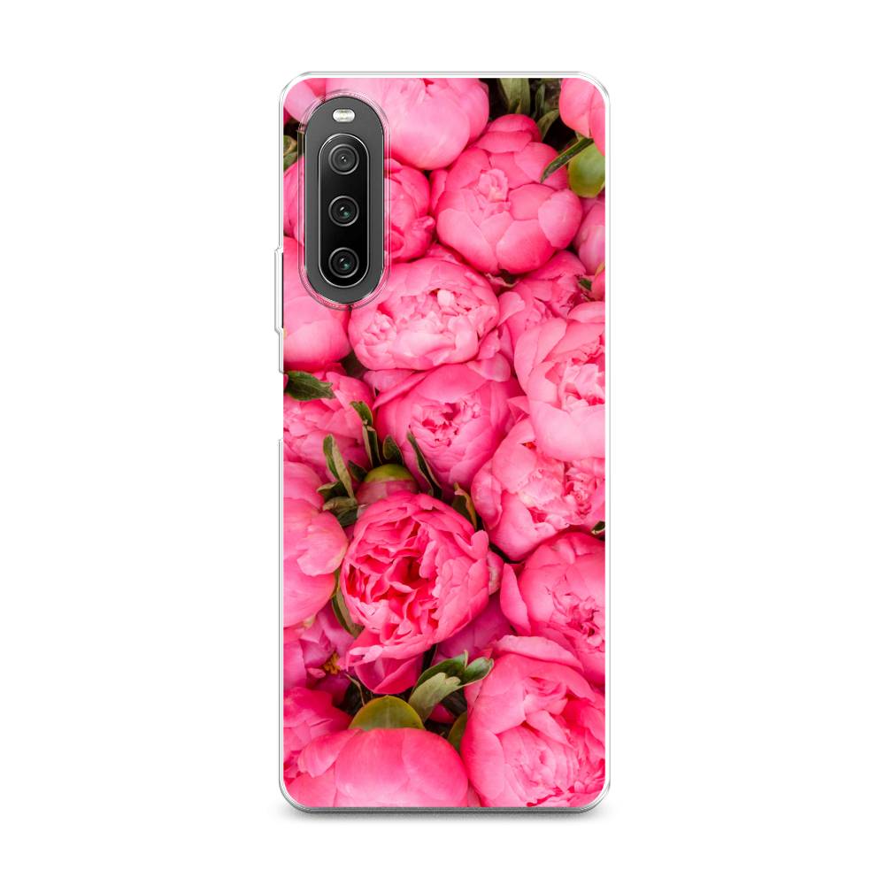 

Силиконовый чехол "Прекрасные пионы" на Sony Xperia 10 IV, Разноцветный, 55250-8