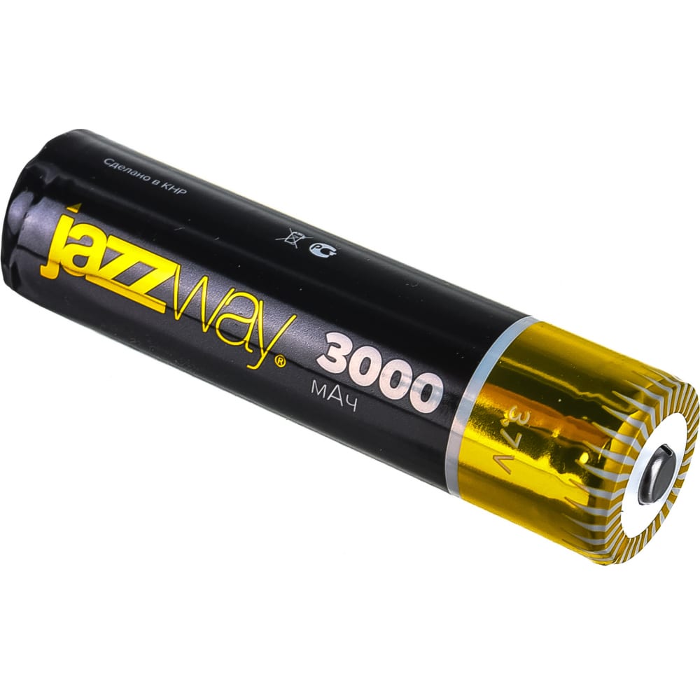 JazzWay Аккумулятор 18650 3000 мАч с защитой BL-1 5012073