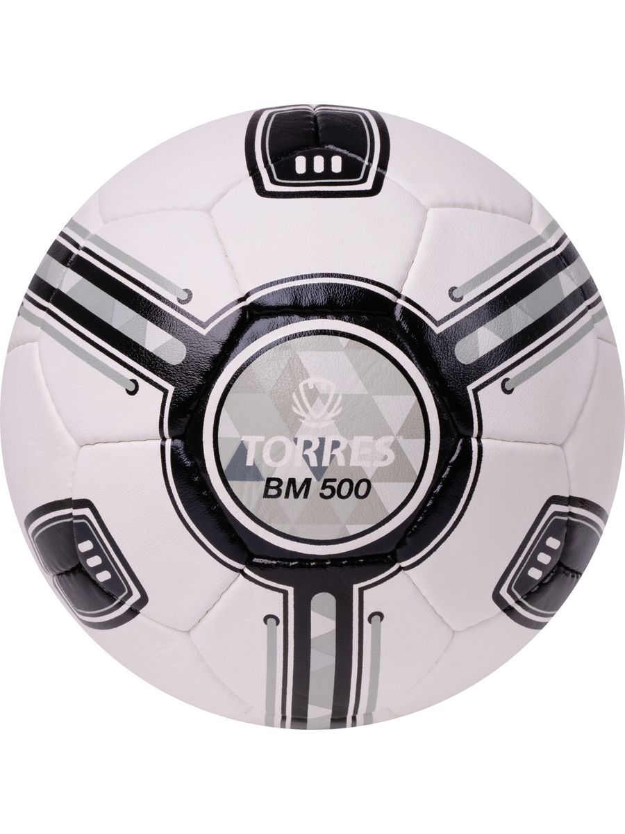 Мяч футб. TORRES BM 500 р,5 бело-черно-серый