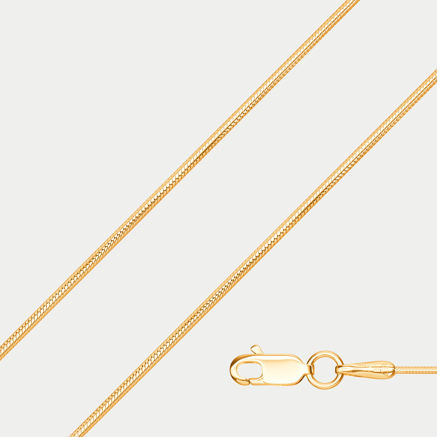 

Цепочка из золота 40 см GOLD CENTER НЦ 15-078 0.25, Золотистый, НЦ 15-078 0.25