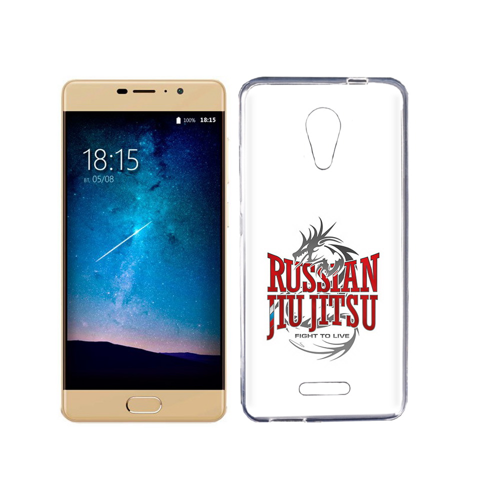

Чехол MyPads Tocco для BQ 5201 Space джиу джитсу, Прозрачный, Tocco