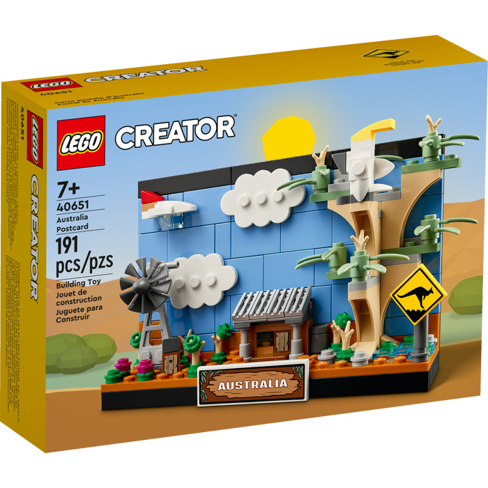 Конструктор LEGO Creator Открытка из Австралии 40651 191 дет 4550₽