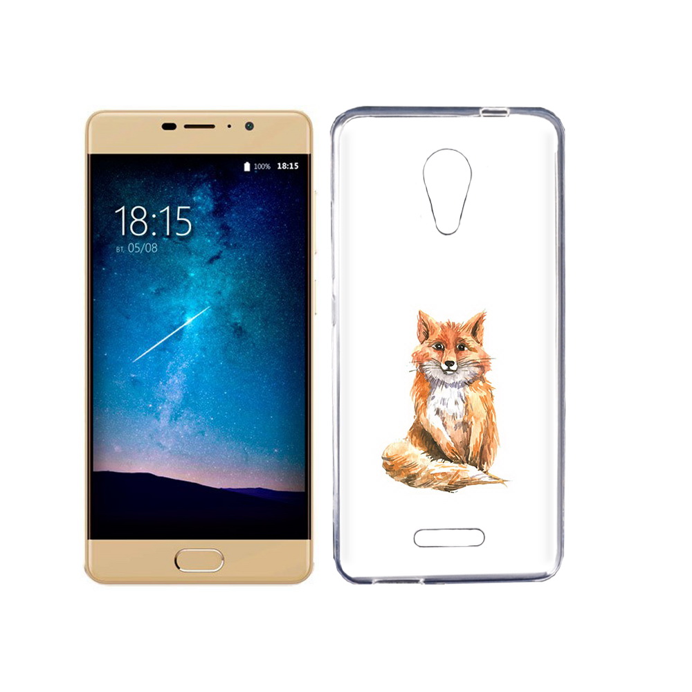 

Чехол MyPads Tocco для BQ 5201 Space детская лиса, Прозрачный, Tocco