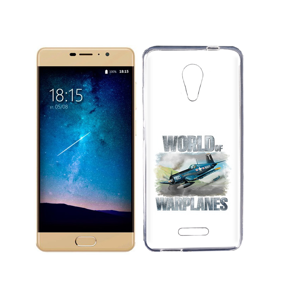 

Чехол MyPads Tocco для BQ 5201 Space Боевой самолет, Прозрачный, Tocco