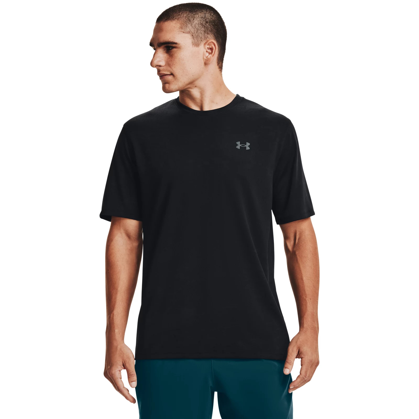 

Футболка мужская Under Armour 1361503-001 черная 2XL, 1361503-001
