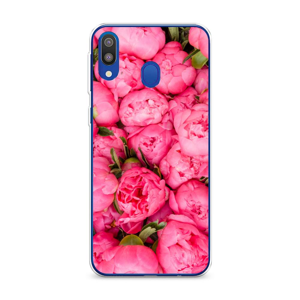 

Силиконовый чехол "Прекрасные пионы" на Samsung Galaxy M20, 27450-8