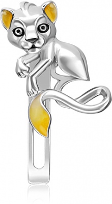

Брошь из серебра PLATINA jewelry 12-0013-00-000-0200, эмаль, 12-0013-00-000-0200