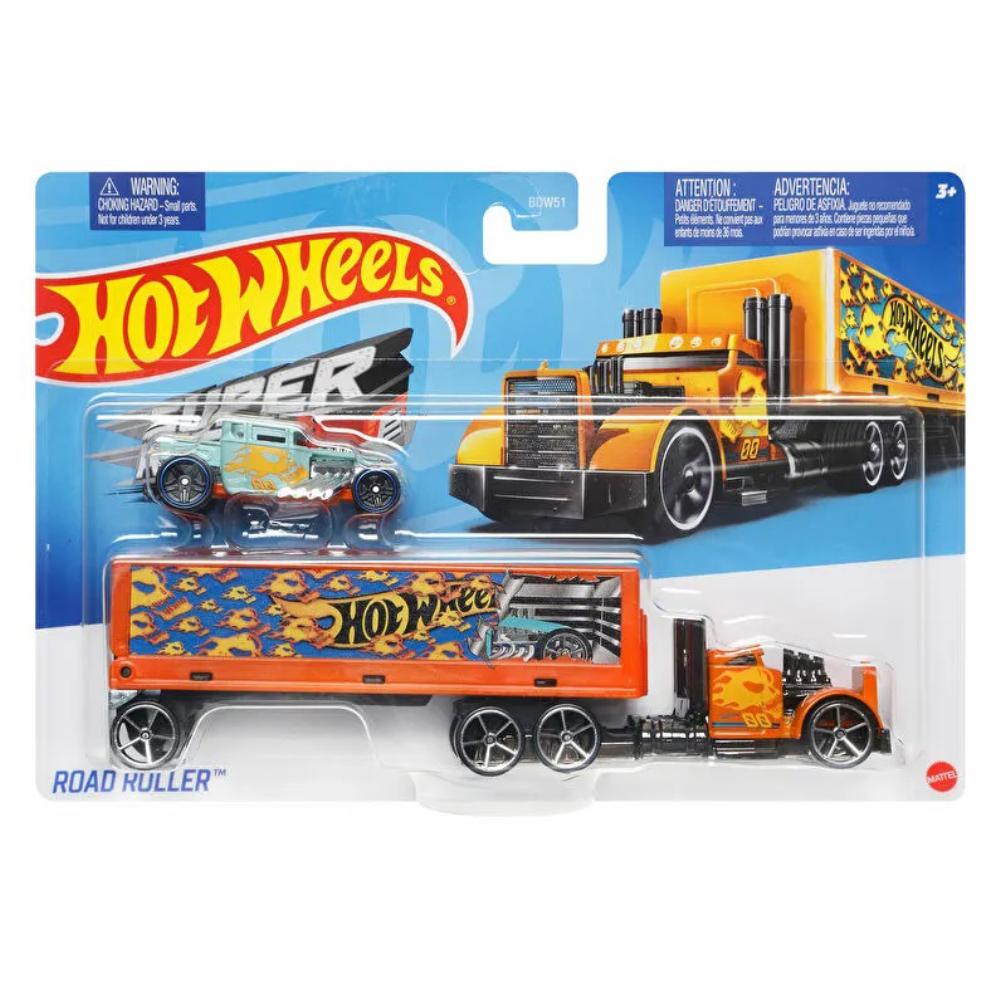 фото Супер грузовик hot wheels road roller bdw51/dbw57