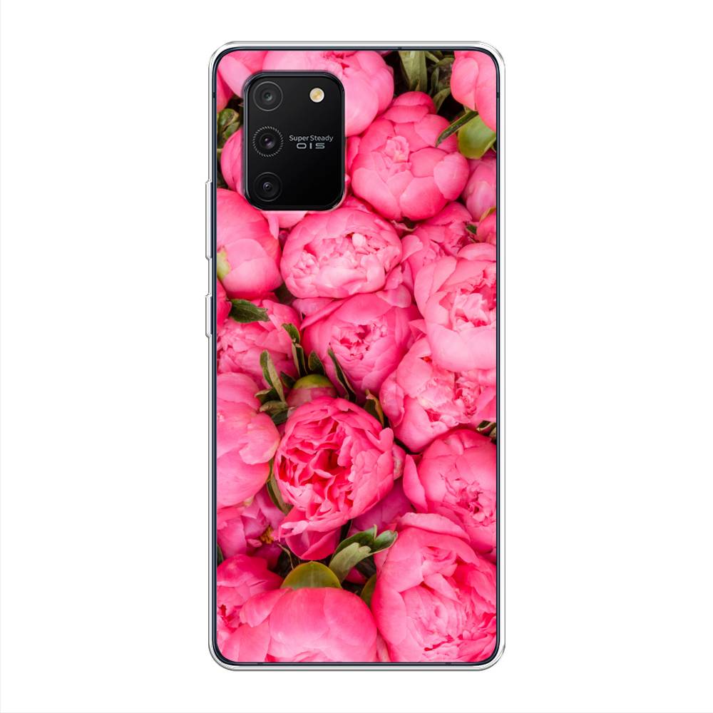 

Силиконовый чехол "Прекрасные пионы" на Samsung Galaxy A91, 29950-8