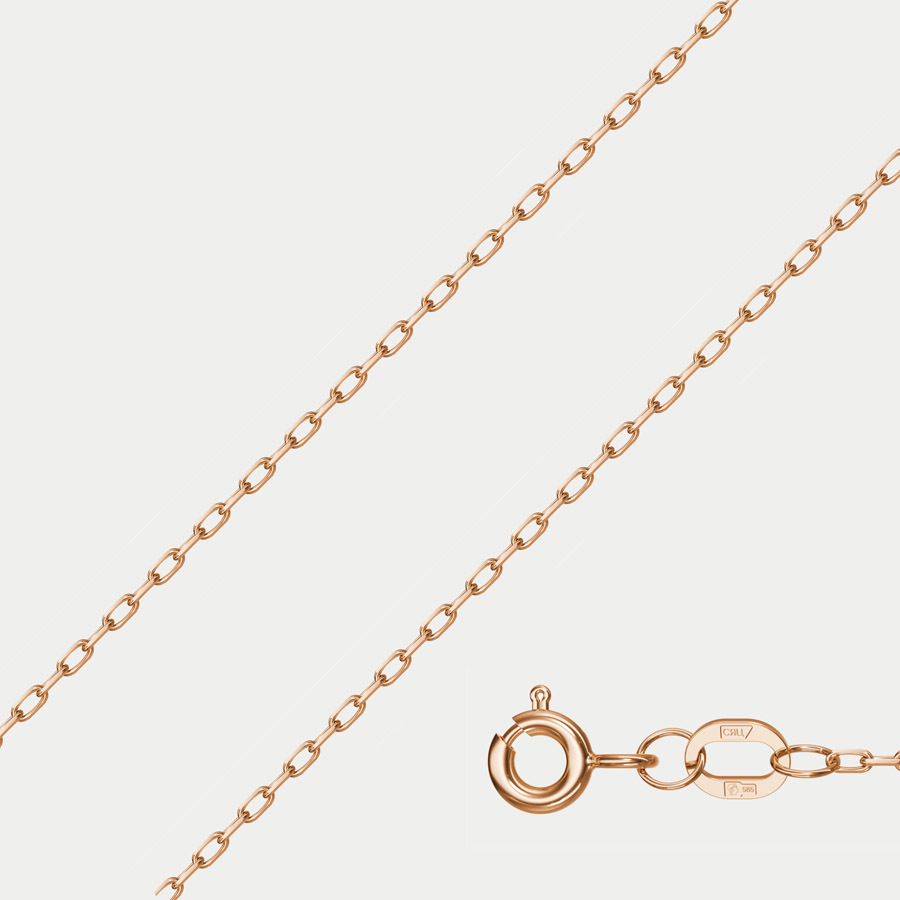 

Цепочка из золота 45 см GOLD CENTER НЦ 12-042 0.35, НЦ 12-042 0.35