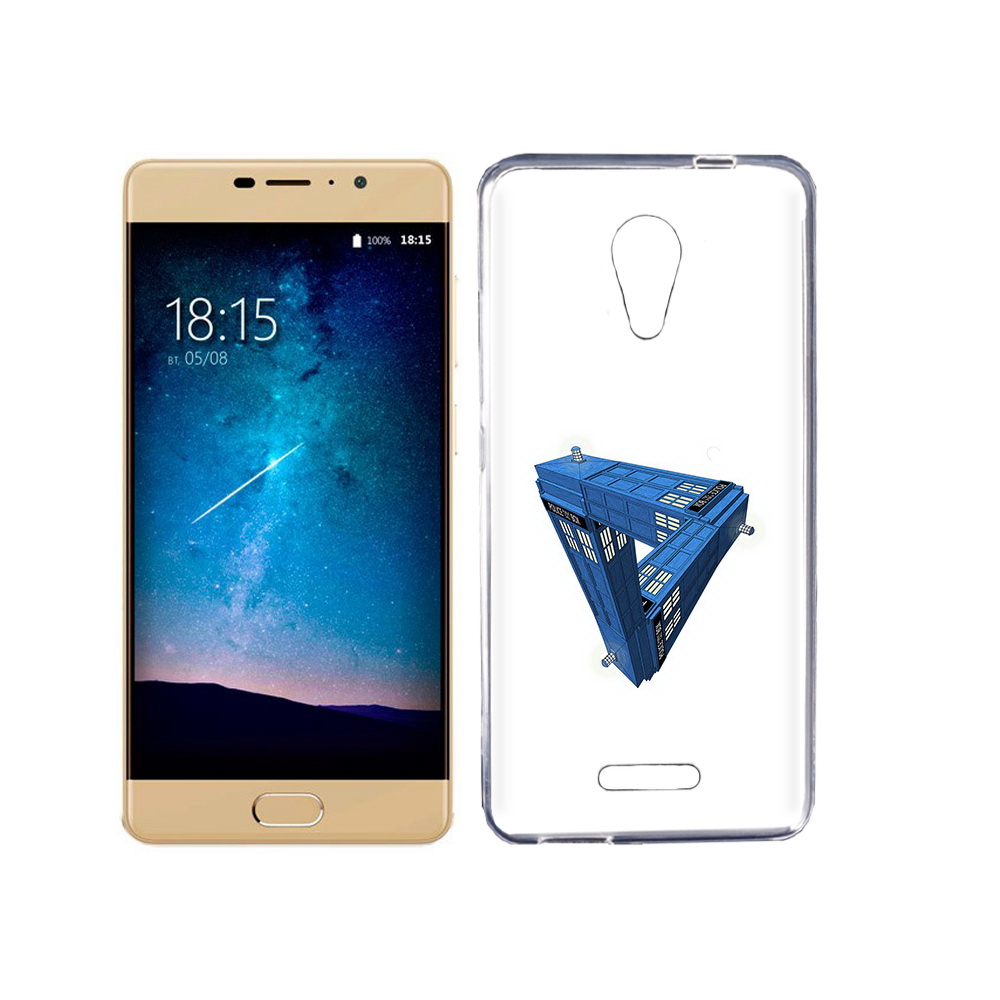 

Чехол MyPads Tocco для BQ 5201 Space головолока абстракция, Прозрачный, Tocco
