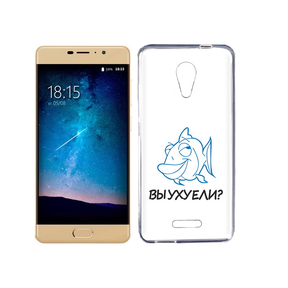 

Чехол MyPads Tocco для BQ 5201 Space вы ухуели, Прозрачный, Tocco
