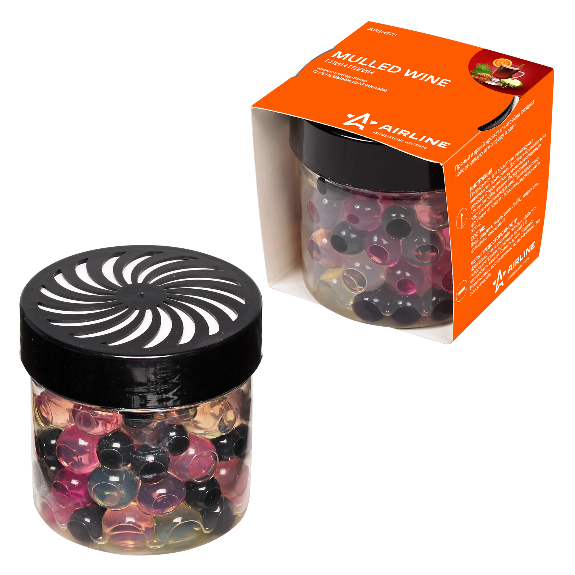 

Ароматизатор в машину Airline AFSH178, Разноцветный