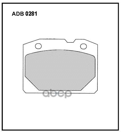 

Колодка Передняя Allied Nippon Ваз 2101-2107 Allied Nippon Adb0281