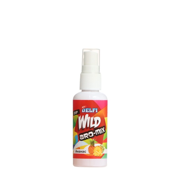 

Делфи Ароматизатор DELFI DIP WILD ARO-MIX, летний, ананас, 50 мл, Прозрачный
