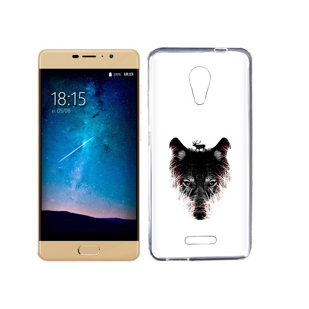 

Чехол MyPads Tocco для BQ 5201 Space волк в траве, Прозрачный, Tocco