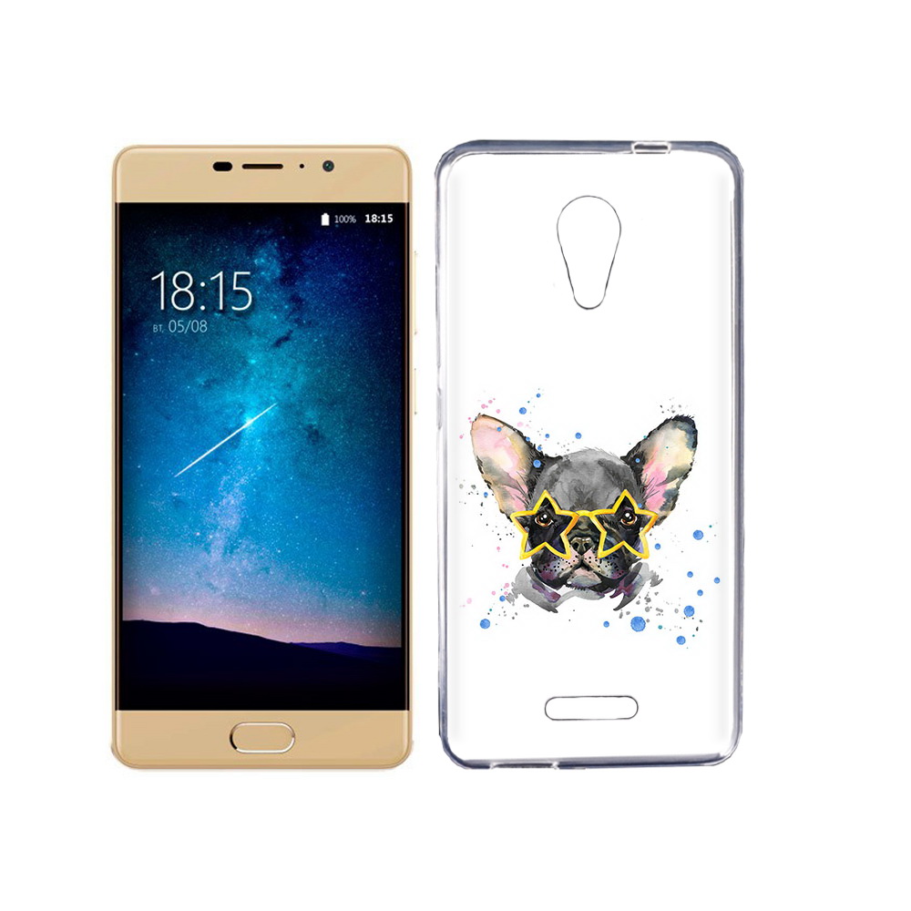 

Чехол MyPads Tocco для BQ 5201 Space буля в очках, Прозрачный, Tocco