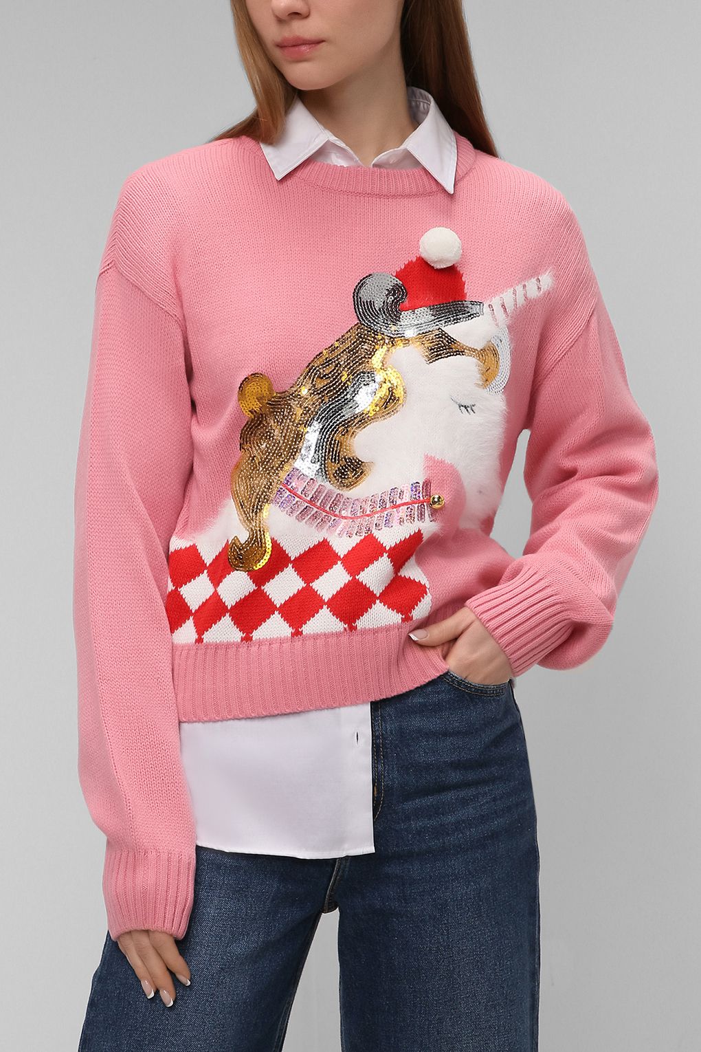 

Джемпер женский Vero Moda розовый, 10251276