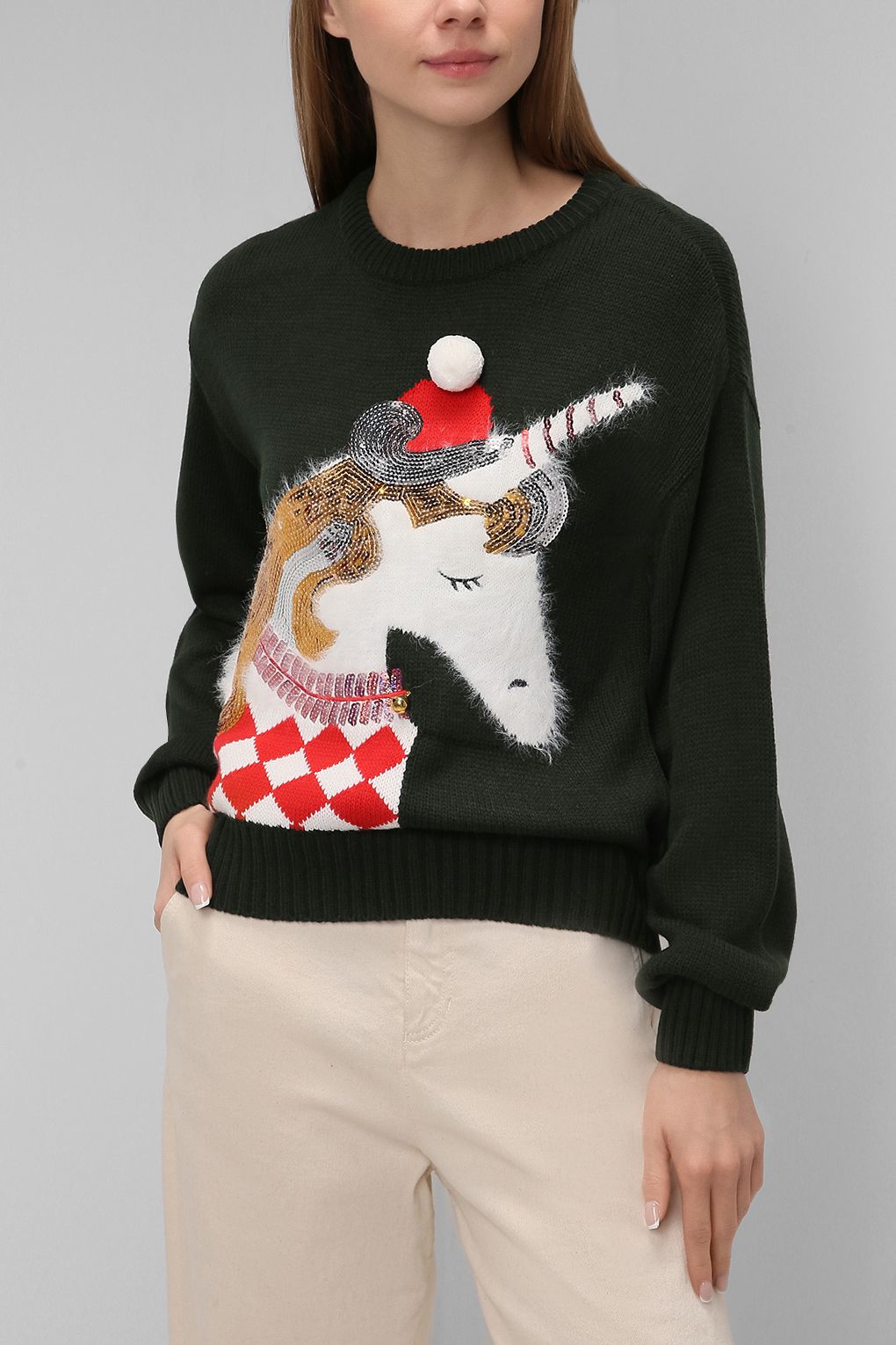 

Джемпер женский Vero Moda зеленый, 10251276