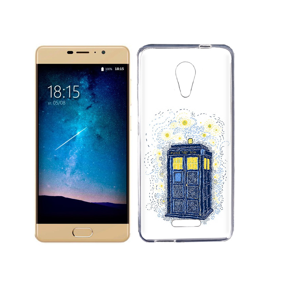 

Чехол MyPads Tocco для BQ 5201 Space будка рисунок, Прозрачный, Tocco