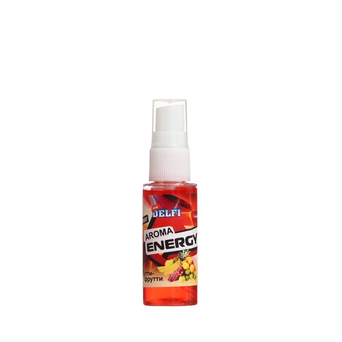

Делфи Ароматизатор DELFI AROMA ENERGY Spray, летний, тутти-фрутти, 30 мл, Красный