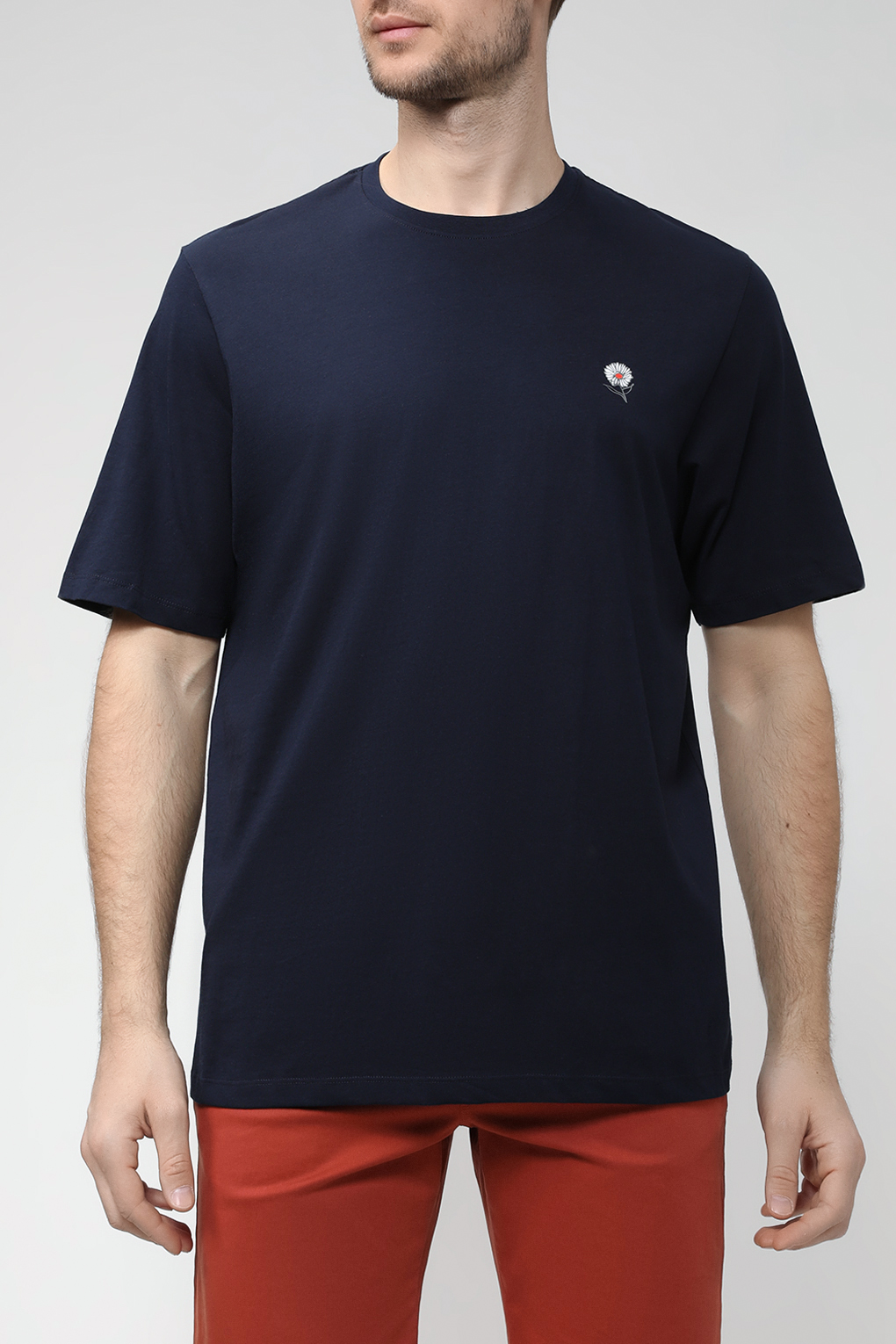 

Футболка мужская Esprit Edc 023CC2K304 синяя 2XL, Синий, 023CC2K304