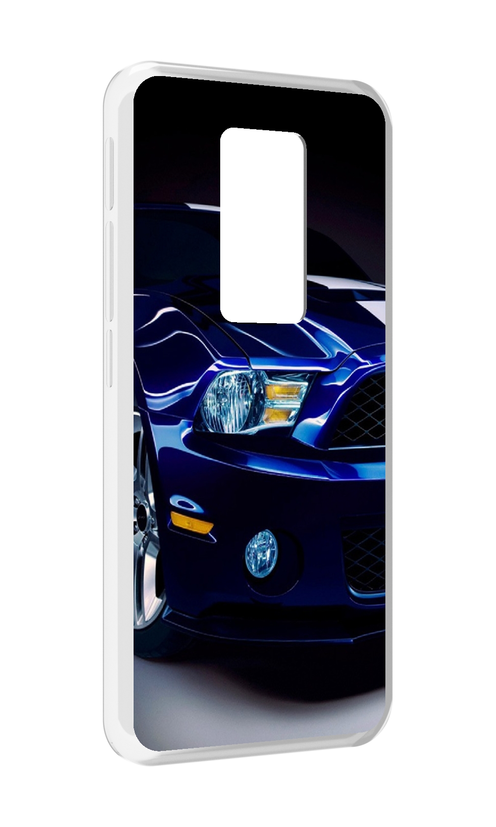 

Чехол MyPads Синяя-машина для Motorola Defy 2021, Прозрачный, Tocco