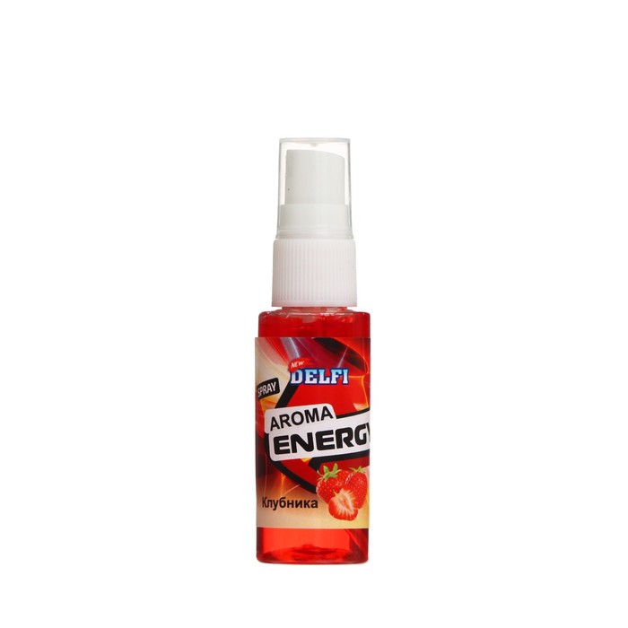 

Делфи Ароматизатор DELFI AROMA ENERGY Spray, летний, клубника, 30 мл, Красный