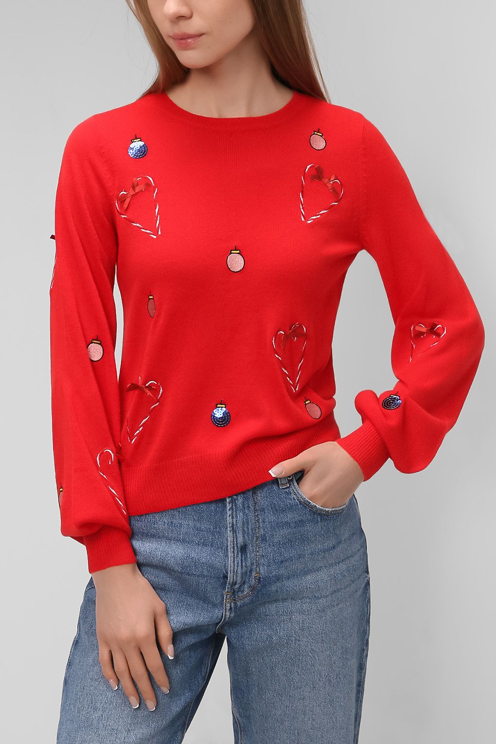 

Джемпер женский Vero Moda красный, 10250502