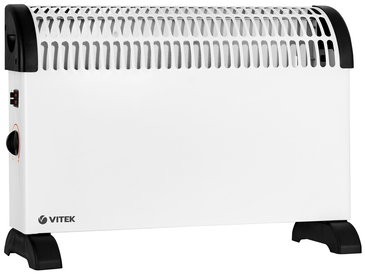 Конвектор VITEK VT-2181 белый, черный накладка пластиковая с подставкой usams us bh783 для iphone 13 pro max с силиконовым краем белый ip13pmyy02