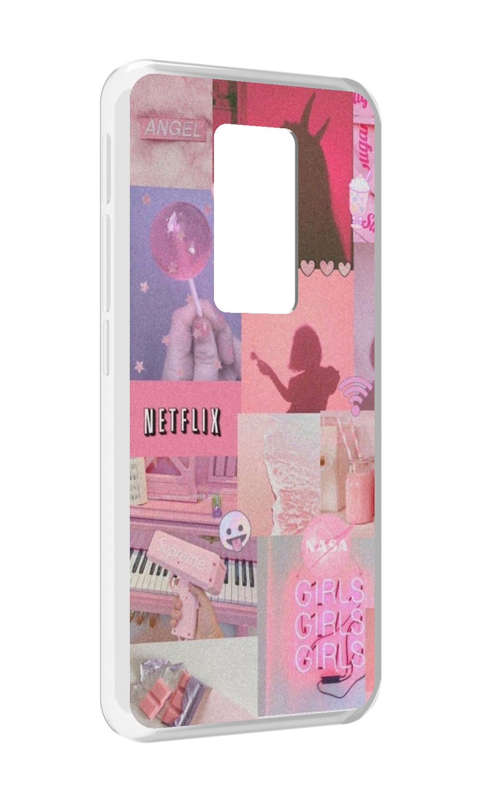 

Чехол MyPads Розовый-вайб для Motorola Defy 2021, Прозрачный, Tocco