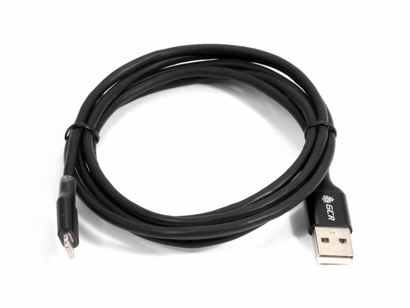 

Кабель lightning - usb GCR MD818ZM/AMQUE2ZM/A 1.5 м черный, MD818ZM/AMQUE2ZM/A