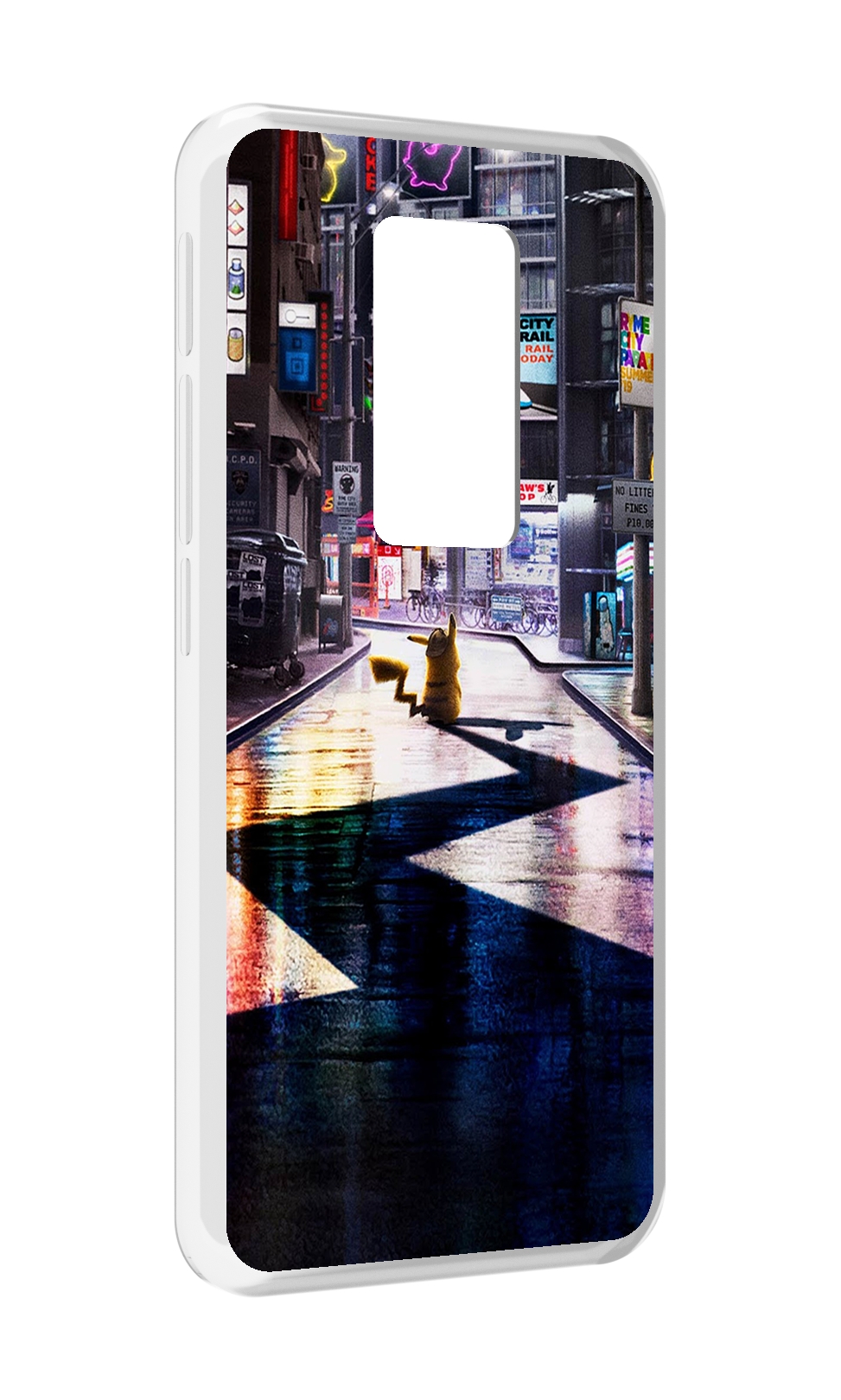 

Чехол MyPads Пикачу-в-городе для Motorola Defy 2021, Прозрачный, Tocco