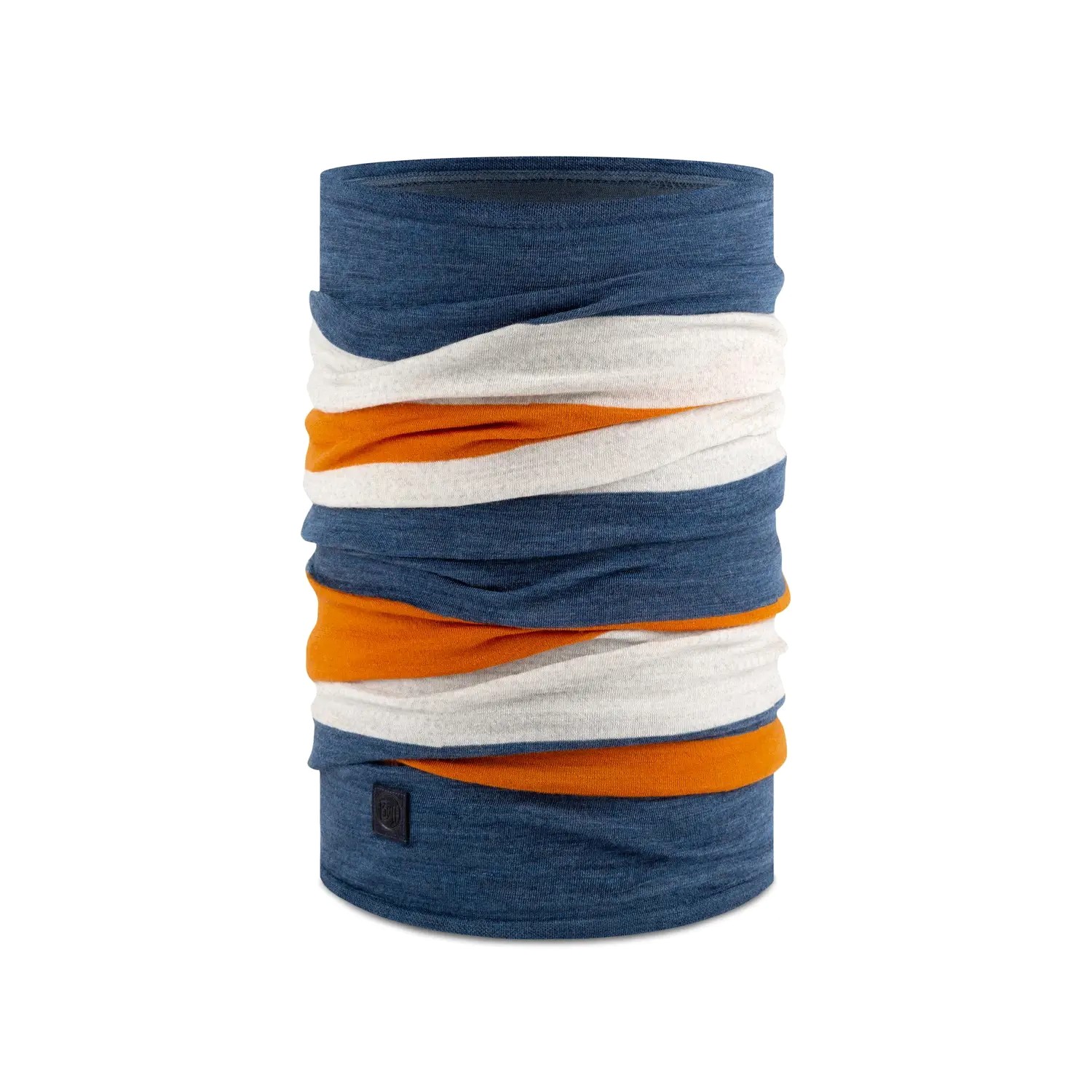 

Buff Бандана Buff Merino Move Steel Blue (130220.701.10.00), цвет Синий-Оранжевый, Merino Move