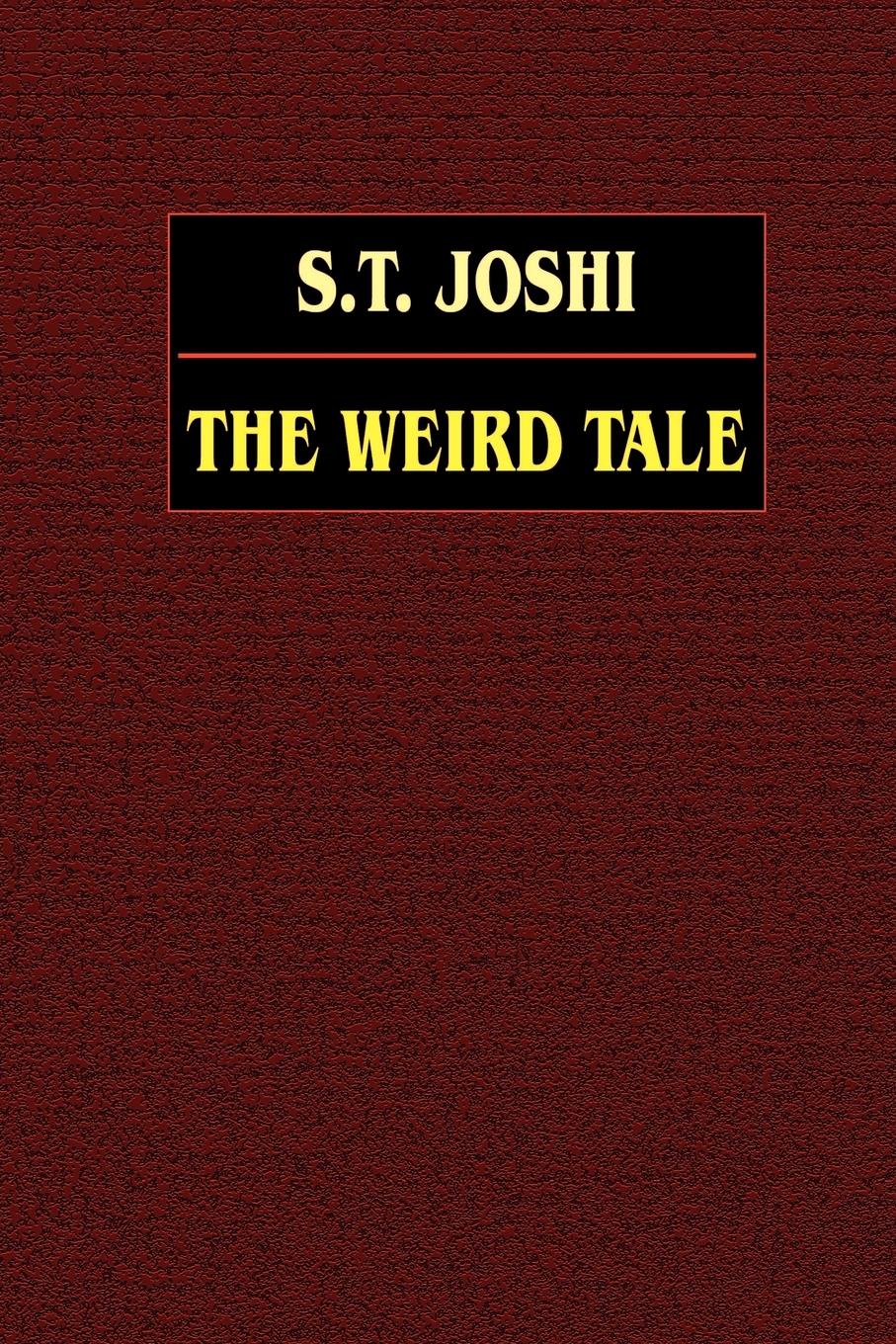 

The Weird Tale