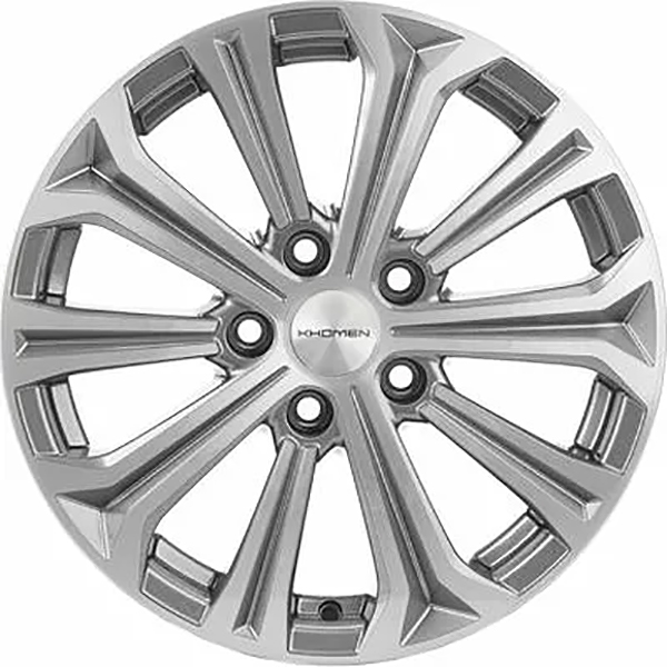 фото Колесный диск khomen wheels khw1610 (focus) gray-fp 6.5x16/5x108 et50 d63.3 whs498222