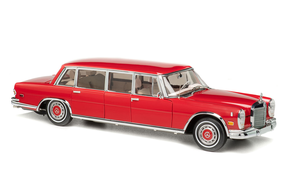 Mercedes W100 600 pullman “red baron” 1960-1970 red limited edition 800 pcs.