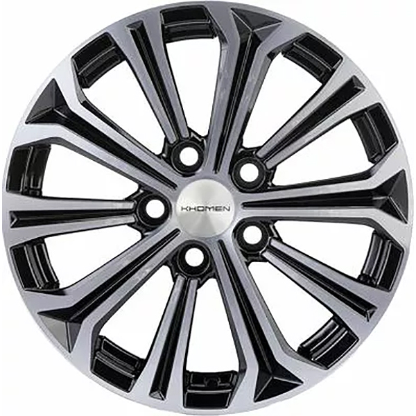 

Колесный диск Khomen Wheels KHW1610 (Focus) Black-FP 6.5x16/5x108 ET50 D63.3 WHS498657, Черный