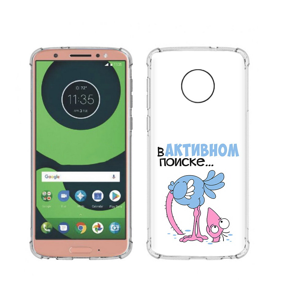 

Чехол MyPads Tocco для Motorola Moto G6 в активном поиске (PT99805.376.255), Прозрачный, Tocco